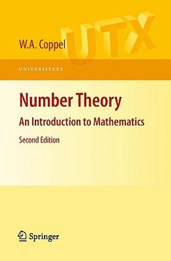 number theory,an introduction to mathematics