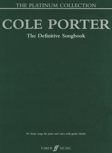 Cole Porter: The Definitive Songbook (en Inglés)