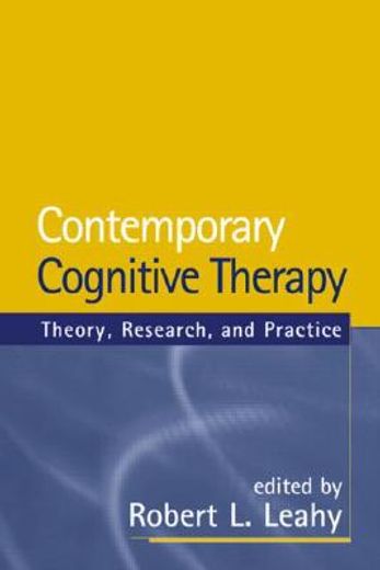 contemporary cognitive therapy,theory, research, and practice