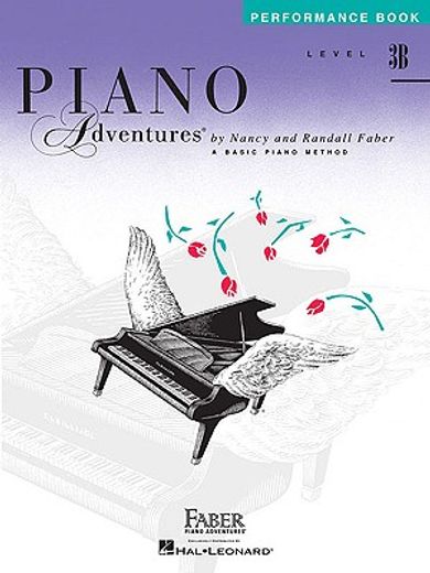piano adventures performance book, level 3b (in English)