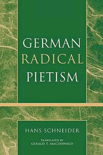 german radical pietism