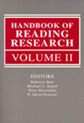 handbook of reading research