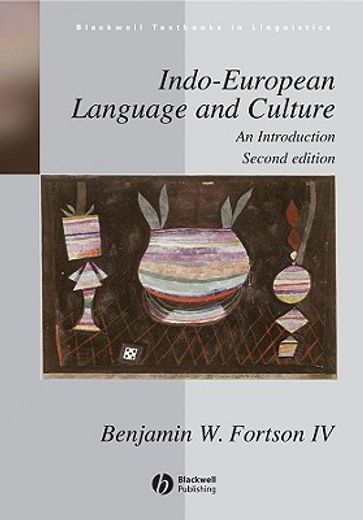 indo-european language and culture,an introduction