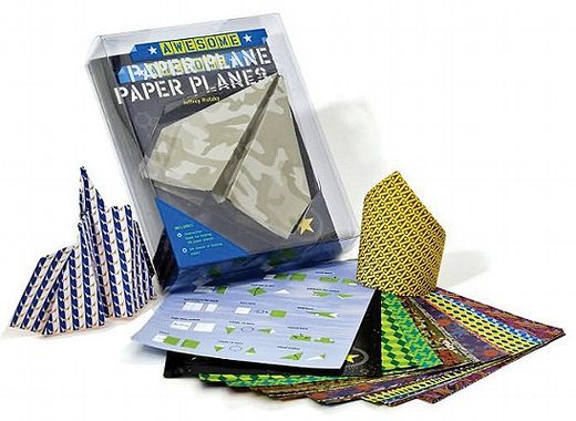 awesome paper planes [with cheat sheet and paper]