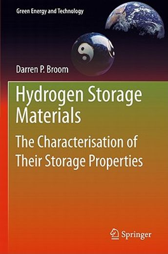 hydrogen storage materials,the characterisation of their storage properties