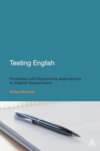 testing english,formative and summative approaches to english assessment