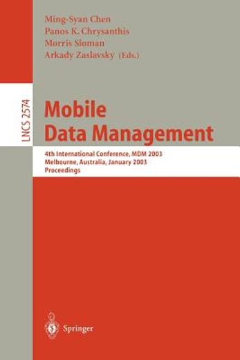 mobile data management (en Inglés)