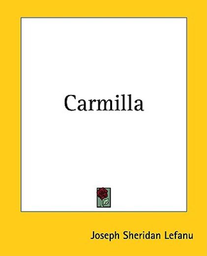 carmilla (in English)