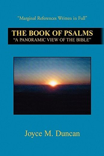 the book of psalms,a panoramic view of the bible
