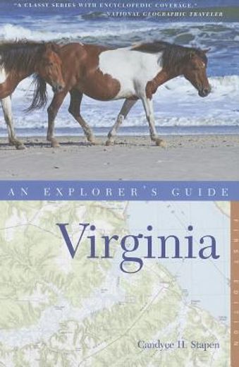 explorer`s guide virginia (en Inglés)