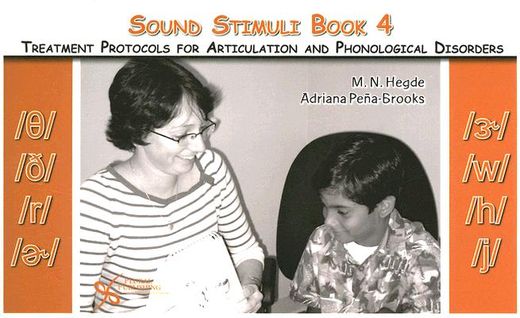 sound stimuli book 4,treatment protocols for articulation and phonological disorders: /o/ /6/ /r/ /e/ /3/ /w/ /h/ /j/