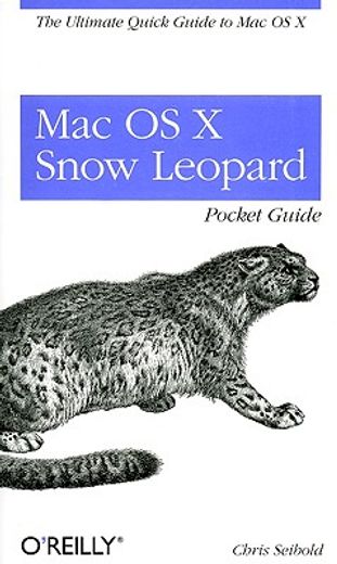 mac os x snow leopard pocket guide (en Inglés)