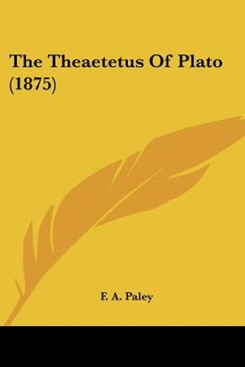 the theaetetus of plato