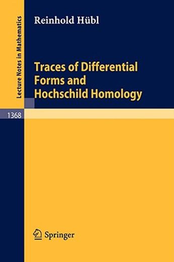 traces of differential forms and hochschild homology (en Inglés)