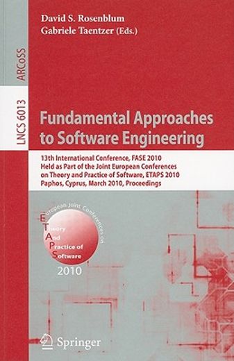 fundamental approaches to software engineering (en Inglés)