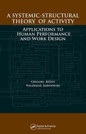 a systemic-structural theory of activity,applications to human performance and work design