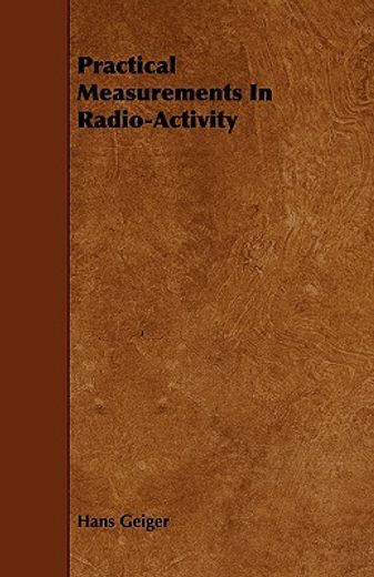 practical measurements in radio-activity