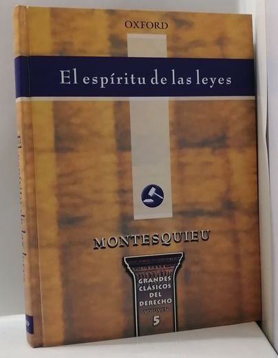 El espíritu de las leyes Montesquieu (in Spanish)