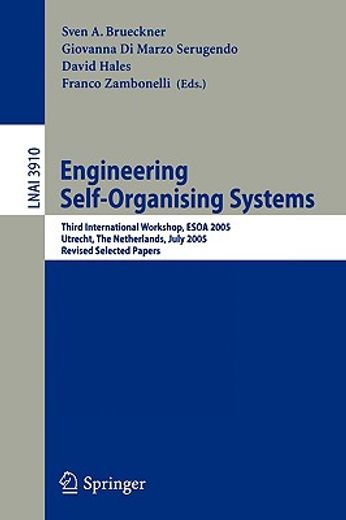 engineering self-organising systems (en Inglés)