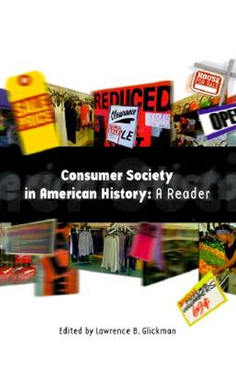 consumer society in american history,a reader