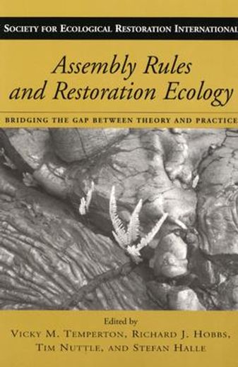 Assembly Rules and Restoration Ecology: Bridging the Gap Between Theory and Practice (en Inglés)