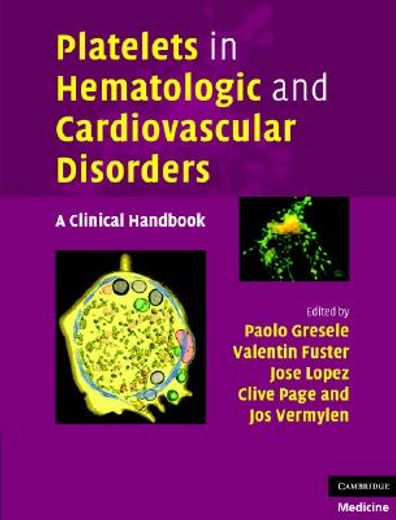 platelets in hematologic and cardiovascular disorders,a clinical handbook