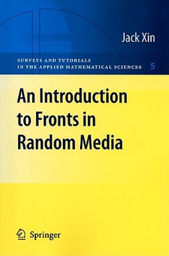 an introduction to fronts in random media