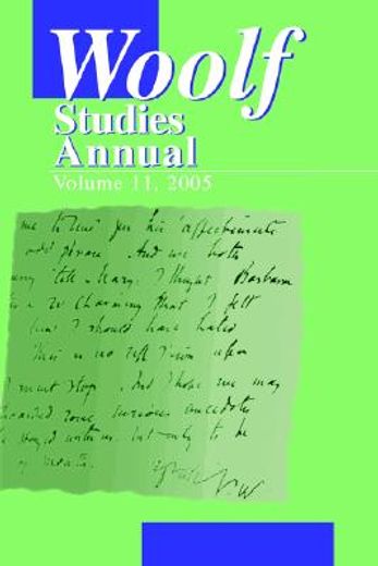 woolf studies annual (in English)