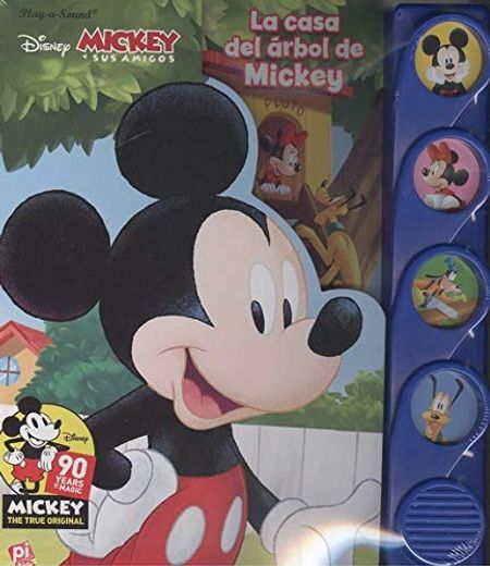 Libro de Formas y Sonidos Mickey 90Th