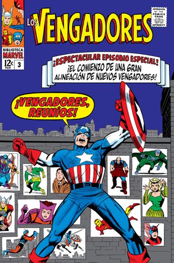 Biblioteca Marvel los Vengadores 3 Bm29