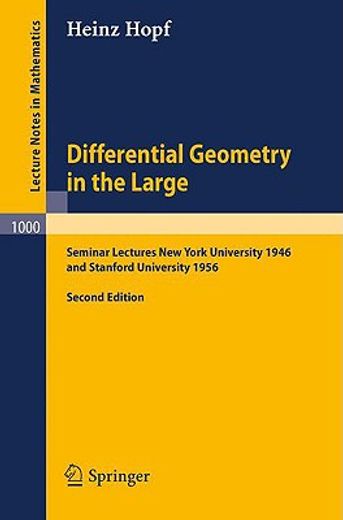 differential geometry in the large (en Inglés)