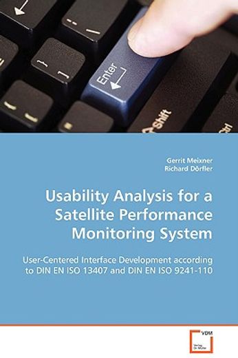 usability analysis for a satellite performance monitoring system