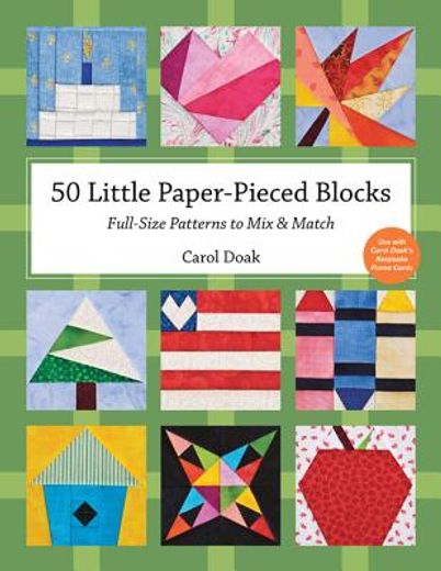 50 little paper-pieced blocks: full-size patterns to mix & match