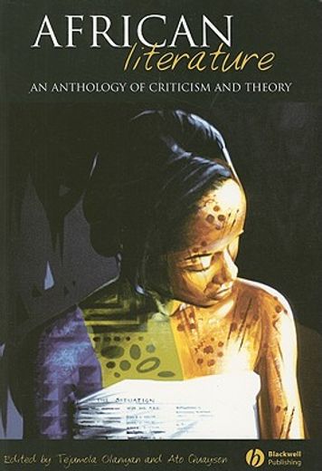 african literature,an anthology