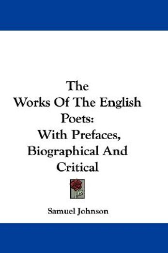 the works of the english poets: with pre