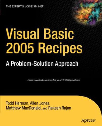visual basic 2005 recipes,a problem-solution approach