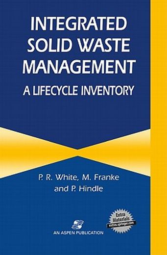 integrated solid waste management: lifecycle inventory (en Inglés)