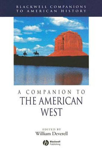 a companion to the american west (en Inglés)