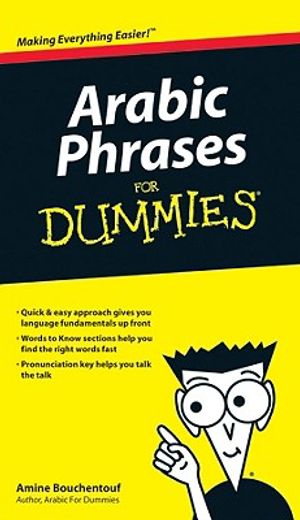 arabic phrases for dummies (en Inglés)