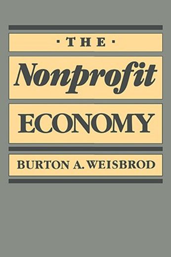 the nonprofit economy