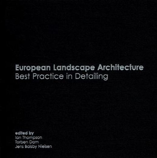 european landscape architecture,best practice in detailing