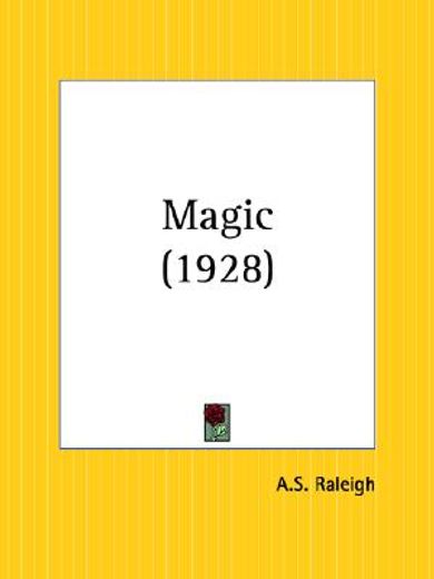 magic 1928 (en Inglés)