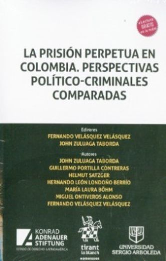 La Prision Perpetua en Colombia (in Spanish)