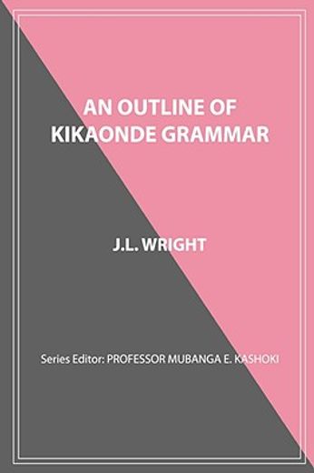 outline of kikaonde grammar