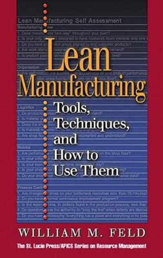 lean manufacturing,tools, techniques, and how to use them