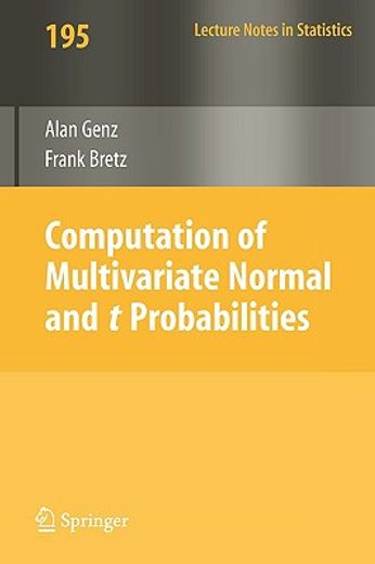 computation of multivariate normal and t probabilities