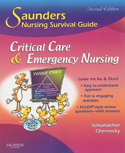 saunders nursing survival guide,critical care & emergency nursing