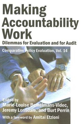 making accountability work,dilemmas for evaluation for audit comparative policy evaluation