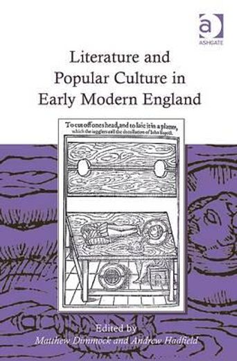 literature and popular culture in early modern england