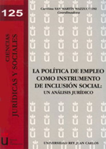 la politica de empleo como instrumento de inclusion social